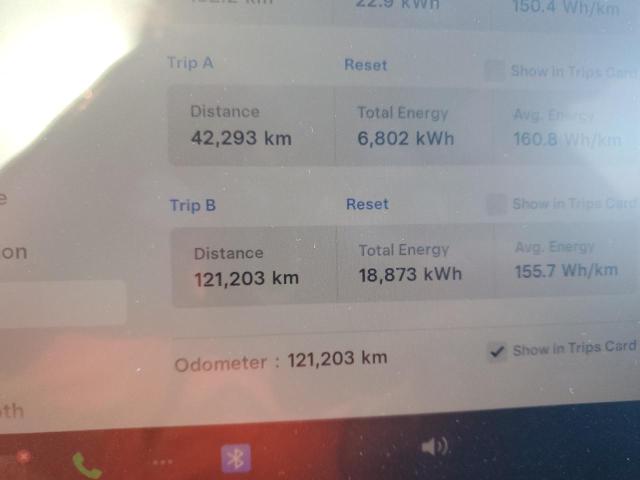 5YJ3E1EA1NF354348 - 2022 TESLA MODEL 3 蓝色 照片 9