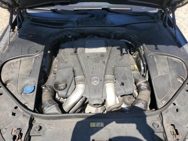 WDDUG8FB6FA156542 - 2015 MERCEDES-BENZ S 550 4MATIC GRAY photo 11