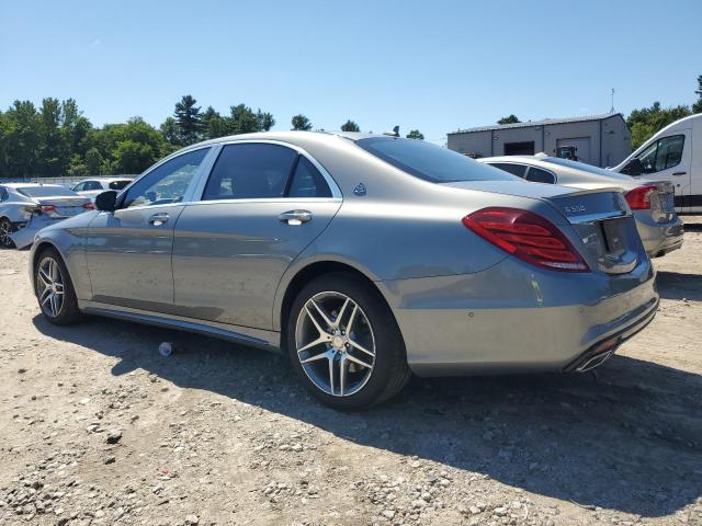 WDDUG8FB6FA156542 - 2015 MERCEDES-BENZ S 550 4MATIC GRAY photo 2