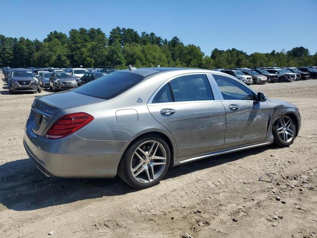 WDDUG8FB6FA156542 - 2015 MERCEDES-BENZ S 550 4MATIC GRAY photo 3