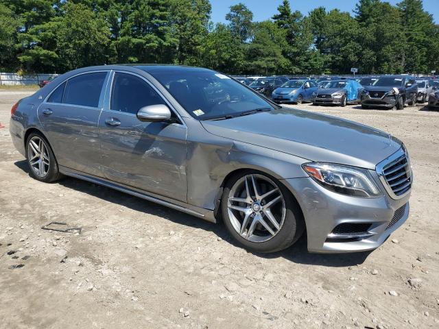 WDDUG8FB6FA156542 - 2015 MERCEDES-BENZ S 550 4MATIC GRAY photo 4