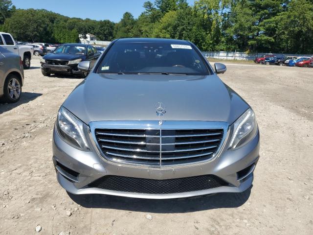 WDDUG8FB6FA156542 - 2015 MERCEDES-BENZ S 550 4MATIC GRAY photo 5