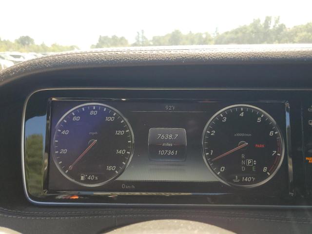 WDDUG8FB6FA156542 - 2015 MERCEDES-BENZ S 550 4MATIC GRAY photo 9