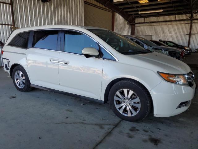 5FNRL5H68FB003887 - 2015 HONDA ODYSSEY EXL WHITE photo 4