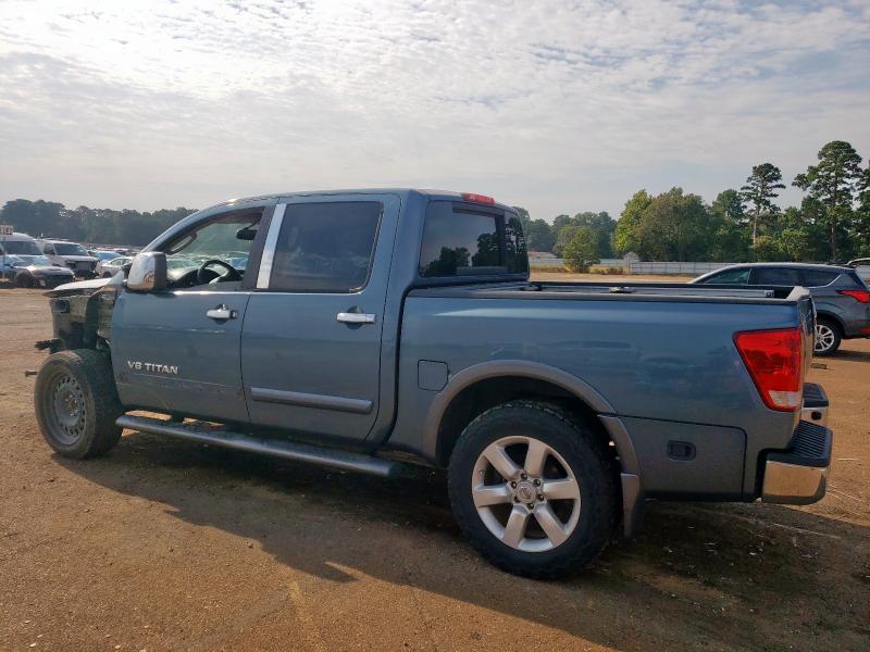 1N6BA0ED6BN318385 - 2011 NISSAN TITAN S BLUE photo 2