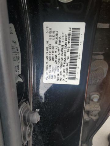 1HGCR2F88HA217525 - 2017 HONDA ACCORD EXL შავი ფოტო 13