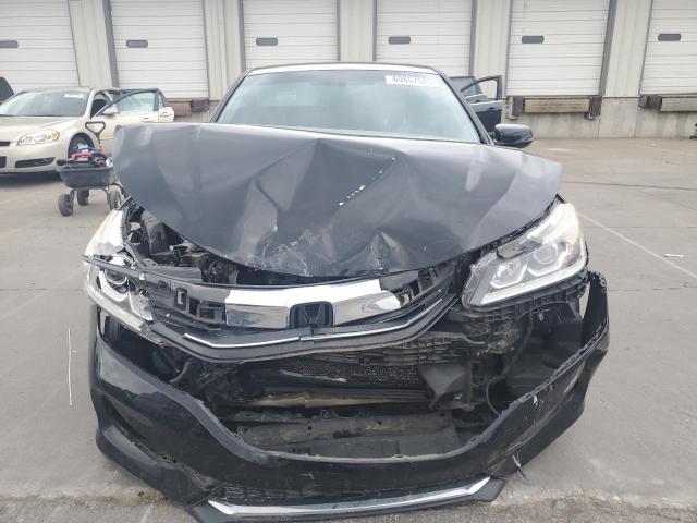 1HGCR2F88HA217525 - 2017 HONDA ACCORD EXL შავი ფოტო 5