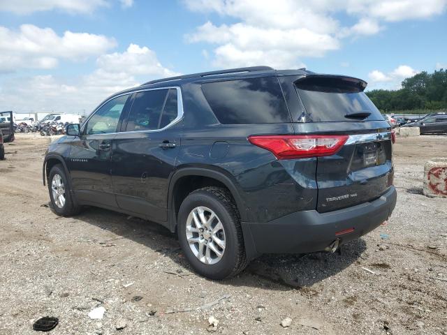 1GNEVGKW4KJ155298 - 2019 CHEVROLET TRAVERSE LT 灰色 照片 2