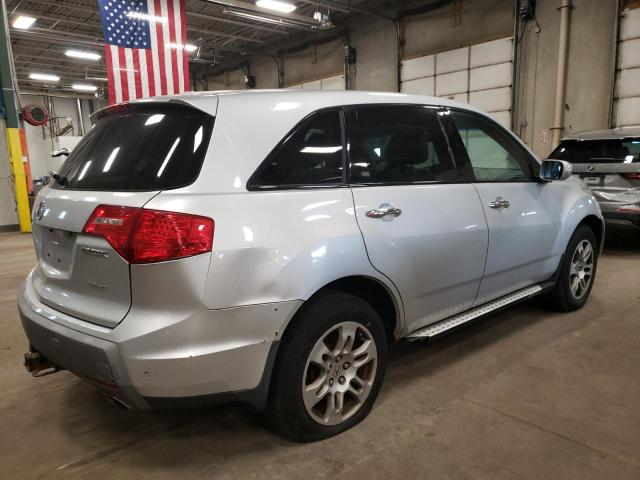 2HNYD28488H554267 - 2008 ACURA MDX TECHNOLOGY WHITE photo 3