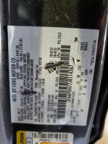 3FA6P0H77JR114267 - 2018 FORD FUSION SE 灰色 照片 12