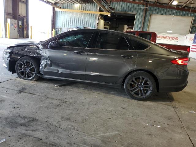 3FA6P0H77JR114267 - 2018 FORD FUSION SE 灰色 照片 2