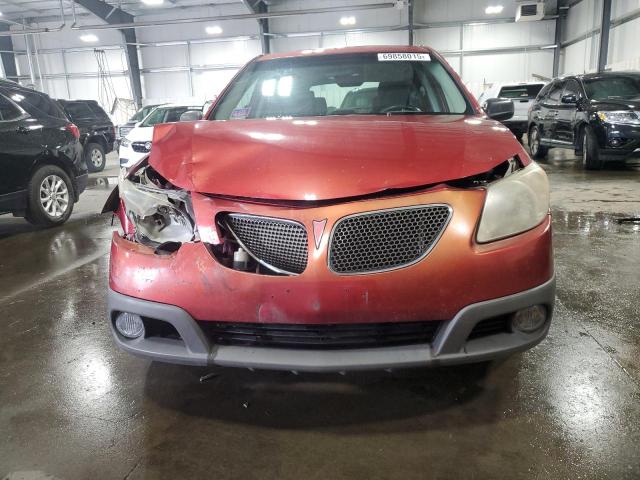 5Y2SL65857Z436513 - 2007 PONTIAC VIBE MAROON photo 5
