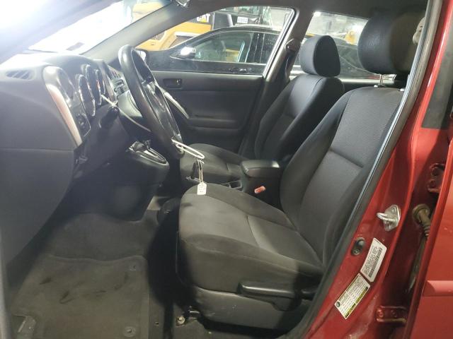 5Y2SL65857Z436513 - 2007 PONTIAC VIBE MAROON photo 7