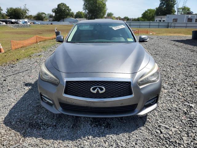 JN1BV7AR7FM400576 - 2015 INFINITI Q50 BASE GRAY photo 5