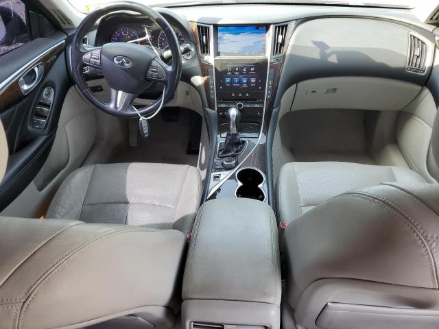 JN1BV7AR7FM400576 - 2015 INFINITI Q50 BASE GRAY photo 8
