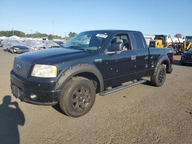 1FTRX14W66FA29015 - 2006 FORD F-150 BLACK photo 1