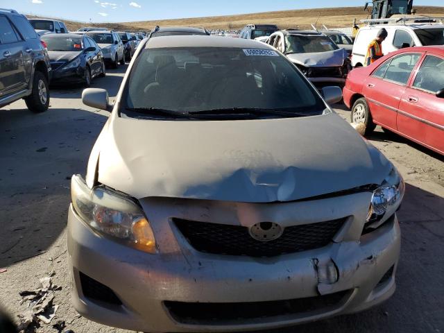 1NXBU4EE6AZ219866 - 2010 TOYOTA COROLLA BASE TAN photo 5