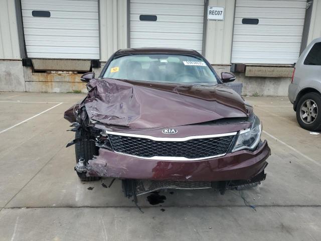5XXGT4L38JG231067 - 2018 KIA OPTIMA LX BURGUNDY photo 5