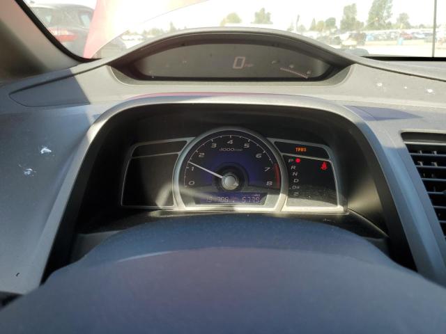 19XFA16529E002451 - 2009 HONDA CIVIC LX BURGUNDY photo 9