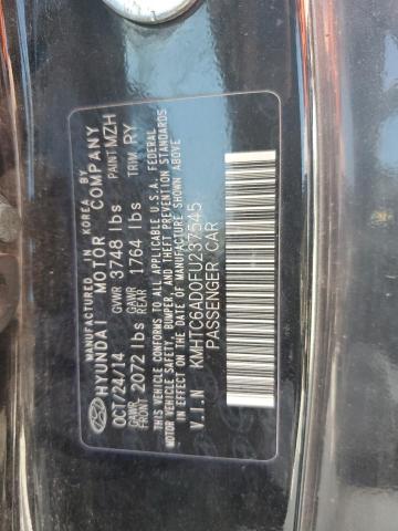 KMHTC6AD0FU237545 - 2015 HYUNDAI VELOSTER 黑色 照片 14