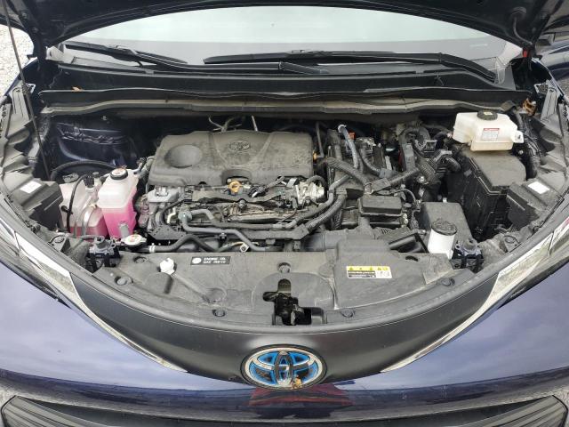 5TDJRKEC4RS189030 - 2024 TOYOTA SIENNA XLE 蓝色 照片 12