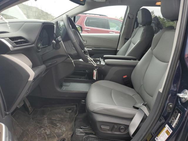 5TDJRKEC4RS189030 - 2024 TOYOTA SIENNA XLE 蓝色 照片 7