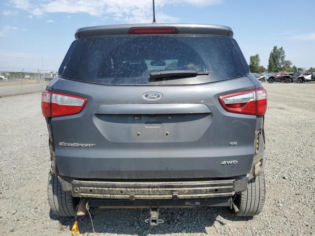 MAJ6P1UL5JC234186 - 2018 FORD ECOSPORT SE Grafitowy zdjęcie 6