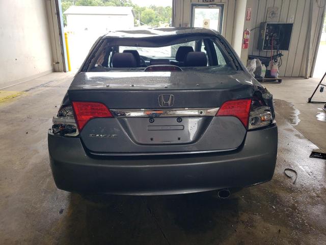 19XFA1F60BE043739 - 2011 HONDA CIVIC LX-S Մոխրագույն լուսանկար 6