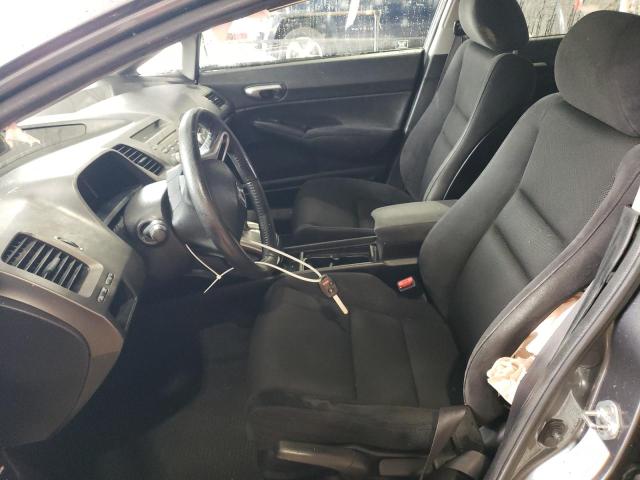 19XFA1F60BE043739 - 2011 HONDA CIVIC LX-S Մոխրագույն լուսանկար 7