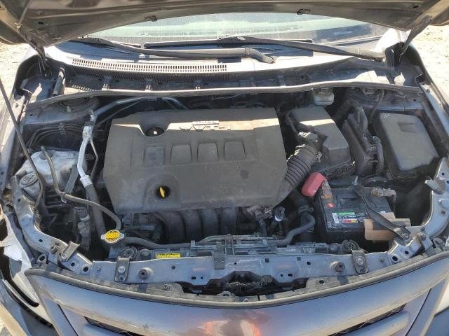 JTDBU4EE0C9171923 - 2012 TOYOTA COROLLA BASE CHARCOAL photo 11