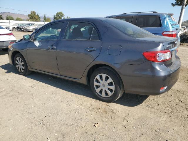 JTDBU4EE0C9171923 - 2012 TOYOTA COROLLA BASE CHARCOAL photo 2