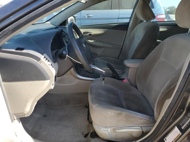 JTDBU4EE0C9171923 - 2012 TOYOTA COROLLA BASE CHARCOAL photo 7