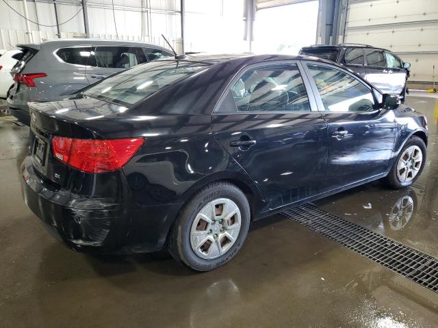 KNAFU4A26D5734217 - 2013 KIA FORTE EX BLACK photo 3