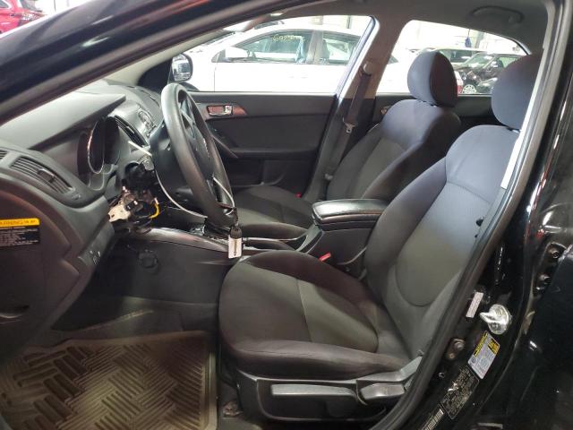 KNAFU4A26D5734217 - 2013 KIA FORTE EX BLACK photo 7