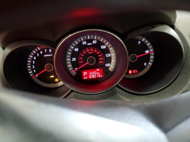 KNAFU4A26D5734217 - 2013 KIA FORTE EX BLACK photo 9