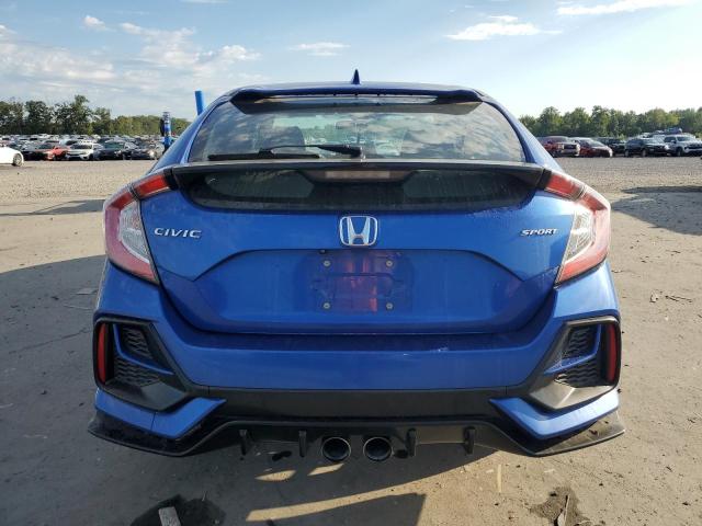 SHHFK7H42LU222872 - 2020 HONDA CIVIC SPORT BLUE photo 6