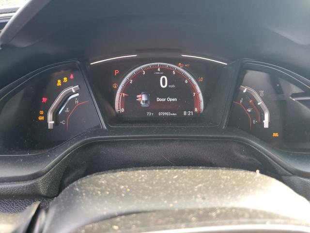 SHHFK7H42LU222872 - 2020 HONDA CIVIC SPORT BLUE photo 9