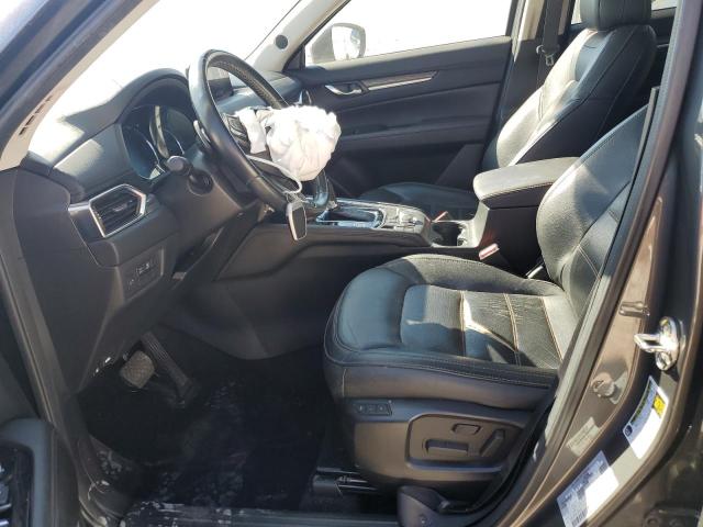 JM3KFBDM3L0806443 - 2020 MAZDA CX-5 GRAND TOURING GRAY photo 7