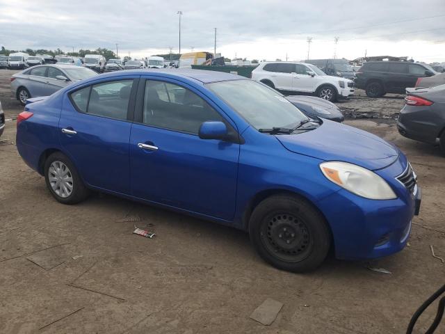 3N1CN7APXDL823338 - 2013 NISSAN VERSA S BLUE photo 4