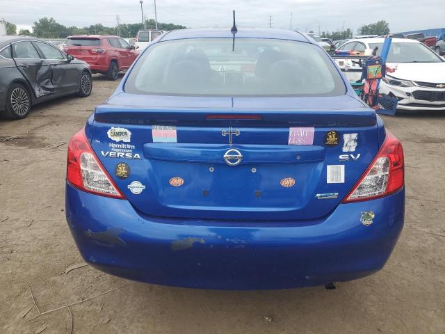 3N1CN7APXDL823338 - 2013 NISSAN VERSA S BLUE photo 6