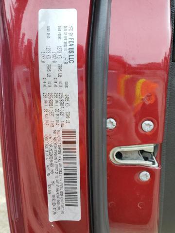 1C4PJMCB2KD104999 - 2019 JEEP CHEROKEE LATITUDE BURGUNDY photo 13