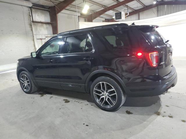 1FM5K8GT4KGA01706 - 2019 FORD EXPLORER SPORT Siyah fotoğraf 2