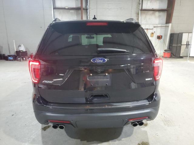 1FM5K8GT4KGA01706 - 2019 FORD EXPLORER SPORT Siyah fotoğraf 6