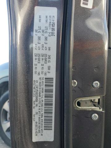 1C4PJMDX3KD304980 - 2019 JEEP CHEROKEE LIMITED GRAY photo 12