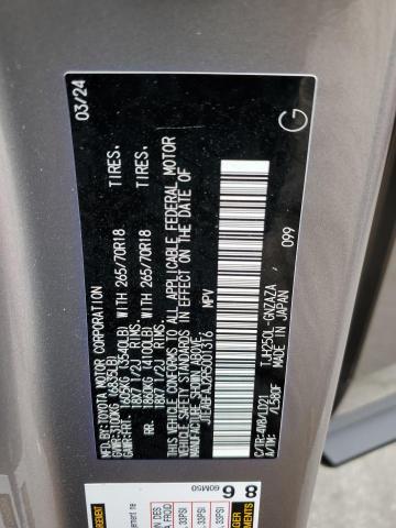 JTEABFAJ2R5001316 - 2024 TOYOTA LAND CRUISER BASE 银色 照片 13