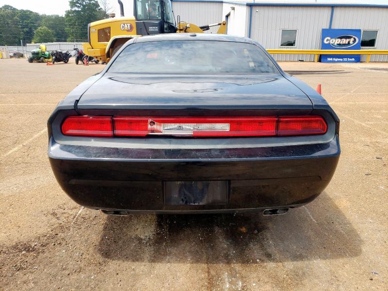 2B3CJ4DG5BH605365 - 2011 DODGE CHALLENGER BLACK photo 6