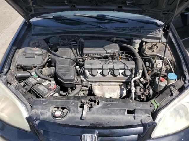 2HGES26773H552483 - 2003 HONDA CIVIC EX BLACK photo 11