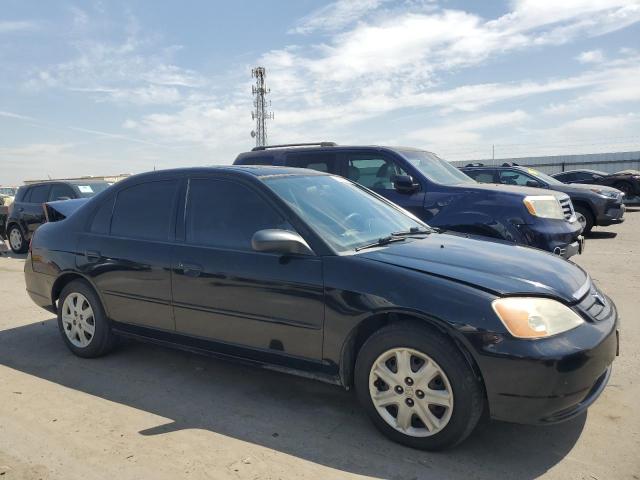 2HGES26773H552483 - 2003 HONDA CIVIC EX BLACK photo 4