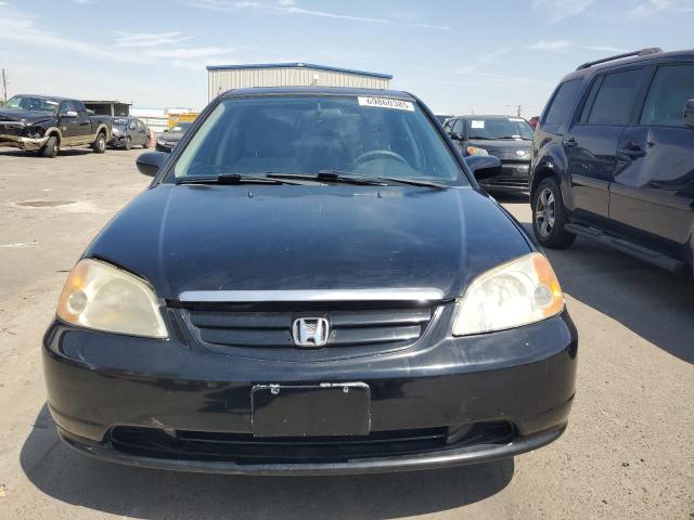 2HGES26773H552483 - 2003 HONDA CIVIC EX BLACK photo 5