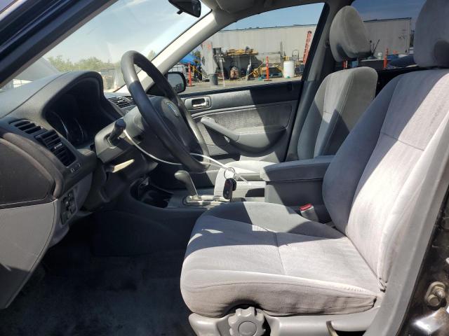 2HGES26773H552483 - 2003 HONDA CIVIC EX BLACK photo 7